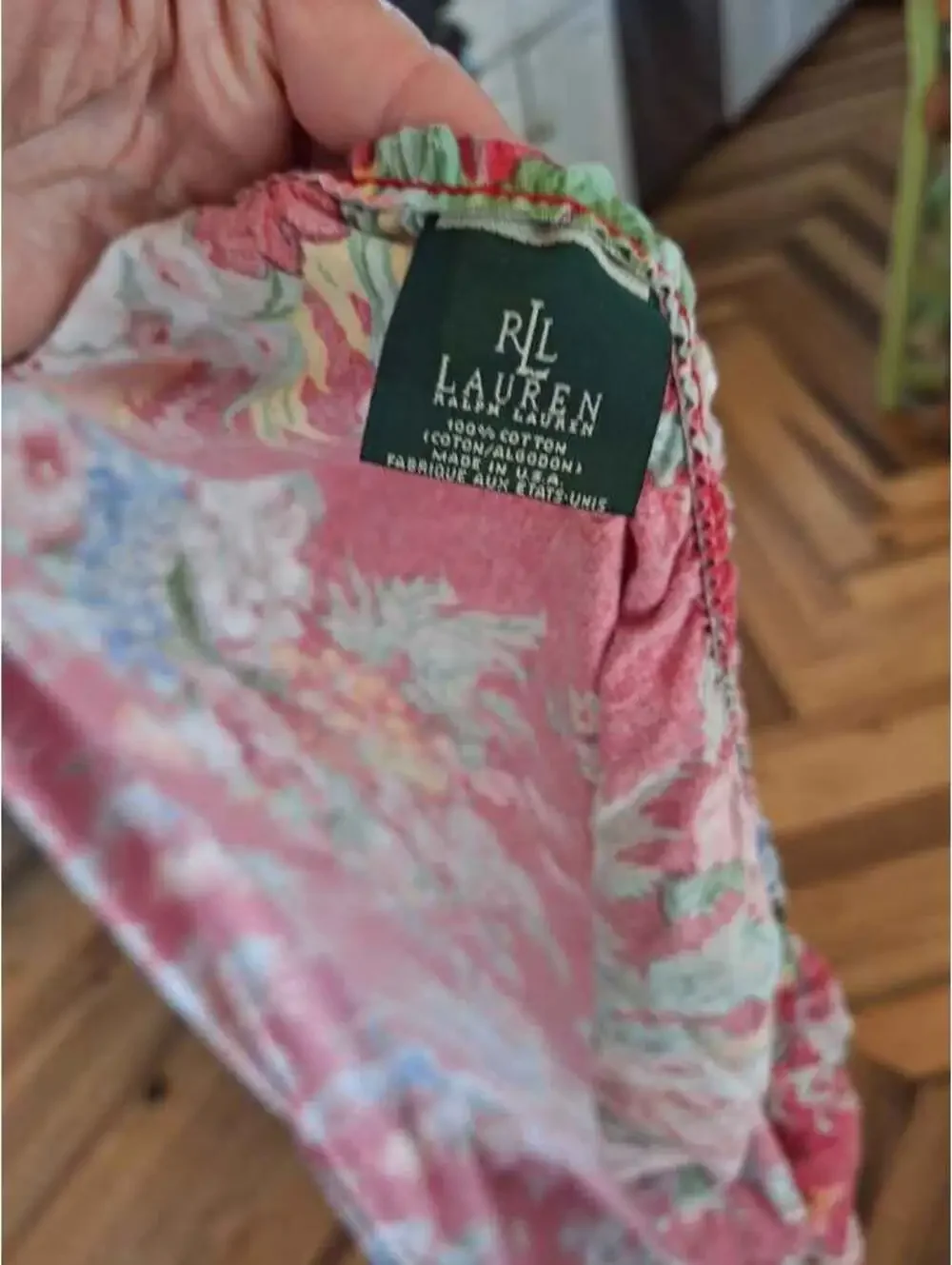 Vintage Ralph Lauren Beach, Hamptons, fitted sheet, RARE, Collectors! Queen!